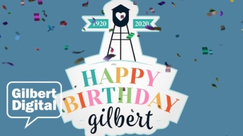 Gilbert has produced a video to mark its centennial July 6 during the pandemic. (Courtesy town of Gilbert)