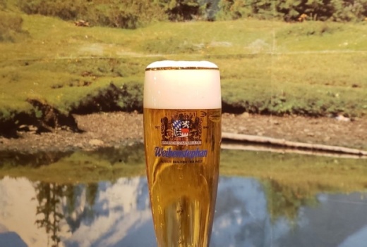 The Weihenstephaner Pils, a hoppy pale lager, is one of the German beers Bavarian Grill serves straight from the tap. (Courtesy Bavarian Grill)