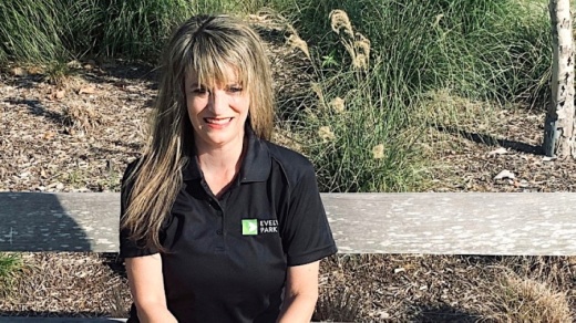 Terry Leavitt-Chavez has been appointed as Evelyn’s Park Conservancy’s new interim park administrator. (Courtesy Evelyn’s Park Conservancy)