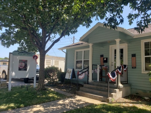 The Estrada Garcia Gallery is located at 206 W. 10th St., Georgetown. (Ali Linan/Community Impact Newspaper)