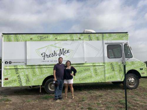 The Fresh Mex food truck launched in July at the McKinney Farmers Market. (Courtesy Fresh Mex)