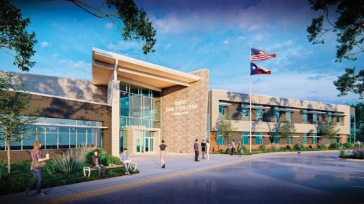 The CATE Center is getting a $8.98 million renovation and expansion to be the home for Quest Early College High School students.(Courtesy Humble ISD)