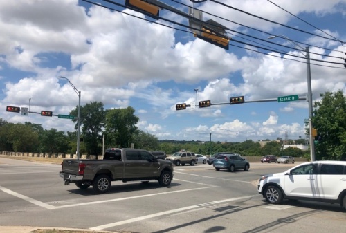 The University Avenue Corridor Project will focus on University Avenue from Southwestern Boulevard to Scenic Drive. (Sally Grace Holtgrieve/Community Impact Newspaper)