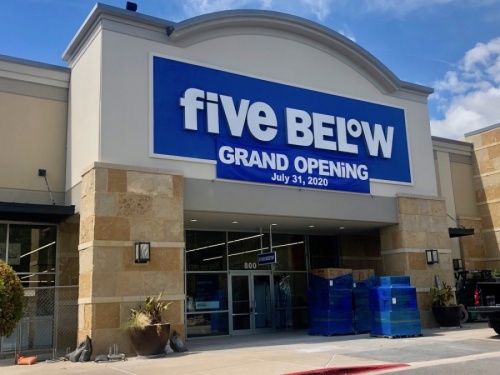 The new Five Below will be located at 1019 W. University Ave., Ste. 800, Georgetown. (Sally Grace Holtgrieve/Community Impact Newspaper)