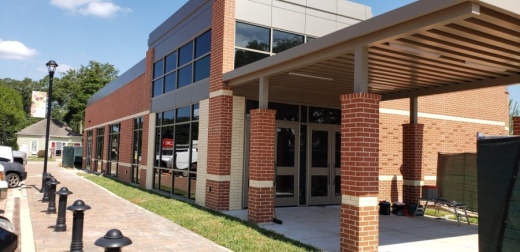 Construction on the civic center was completed in fall 2019 as part of the Katy Downtown Plaza project. (Courtesy Chris Harris)