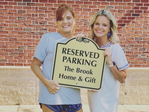 Chrissy Hignett (left) and Ally Haygood opened The Brook Home & Gift on June 18 on Barker Cypress Road in Cypress. (Courtesy The Brook Home & Gift)