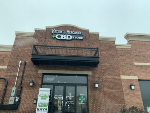 The business offered a variety of CBD and health products. (Tracy Ruckel/Community Impact Newspaper)