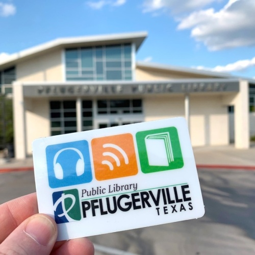 Currently, the Pflugerville Public Library offers free Wi-Fi in its parking lot, a virtual library card signup, digital resources, and a range of virtual events and programs for patrons. (Courtesy Pflugerville Public Library)