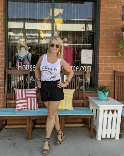 Owner of House of Mo Boutique Monica Housewright celebrated her first business anniversary in July. (Courtesy House of Mo Boutique)