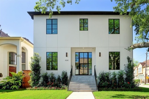 4314 Vivian St., Bellaire: This new, 3,683-square-foot custom home features five bedrooms, 4 1/2 bathrooms, 10-foot ceilings throughout and a media room that could serve as a mother-in-law or nanny suite. It sold for $1,082,001-$1,242,000 on July 14. (Courtesy Houston Association of Realtors)