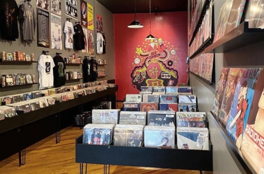 Red Zeppelin Records opened in late July in downtown McKinney. (Courtesy Red Zeppelin Records)