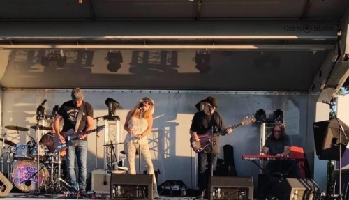Viewers can enjoy live music from their car at the Tupps Brewery drive-in concert in McKinney. (Courtesy Tupps Brewery)