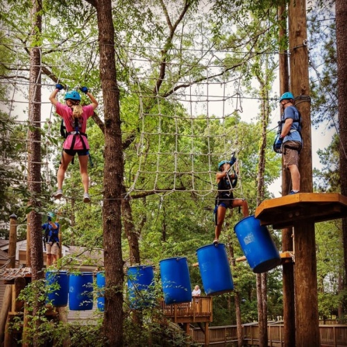 Texas Treeventures is taking precautions and reservations for summer activities. (Courtesy Texas Treeventures)