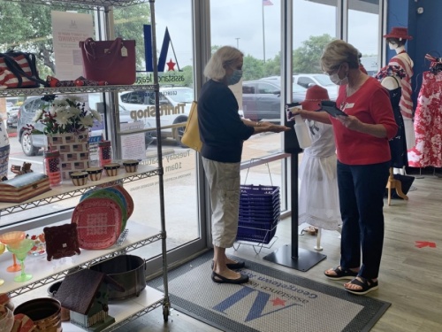 The Thrift Shop is an upscale resale shop run by volunteers and stocked with donations of new and gently used clothing, accessories, jewelry, housewares, furniture and decor. It also provides hand sanitizer for patrons. (Courtesy Assistance League of Georgetown Area)