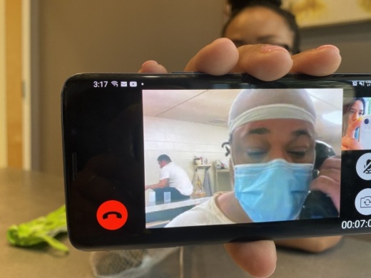 Micheal Alexis, a detainee at the Hays County Jail, spoke with Community Impact Newspaper about the conditions inside the jail. (Evelin Garcia/ Community Impact Newspaper)