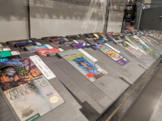 Showcases display rare cartridges. (Warren Brown/Community Impact Newspaper)