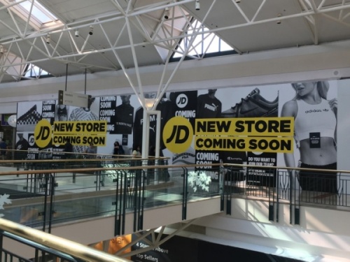 JD Sports will open a new store at The Woodlands Mall this August. (Kelly Schafler/Community Impact Newspaper)
