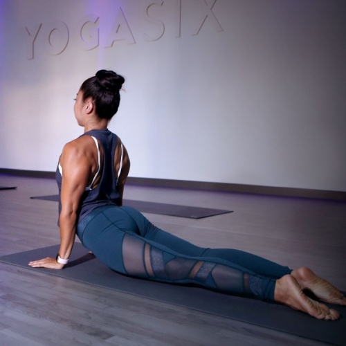 YogaSix expects to open in Flower Mound in late August. (Courtesy YogaSix)