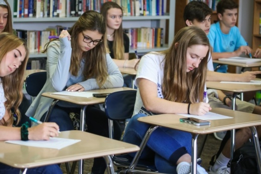 Concordia Lutheran High School officials said its enrollment is growing despite the economic downturn and coronavirus pandemic. (Courtesy Concordia Lutheran High School)