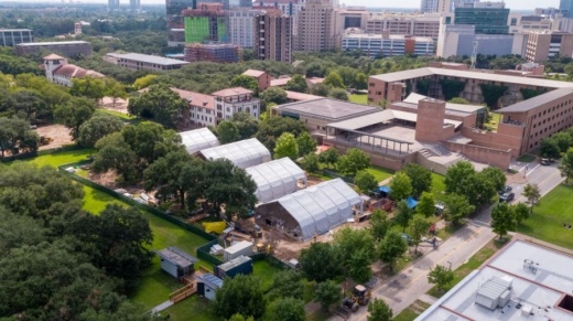 Rice University is still set to open its Provisional Campus Facilities on Aug. 21. (Courtesy Brandon Martin/Rice University)
