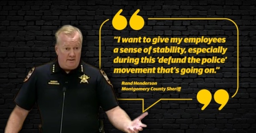 (Screenshot via Montgomery County Commissioners Court livestream)