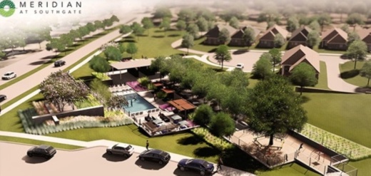 Meridian at Southgate is a new single-family residential community coming soon to McKinney. (Rendering courtesy Meridian at Southgate)