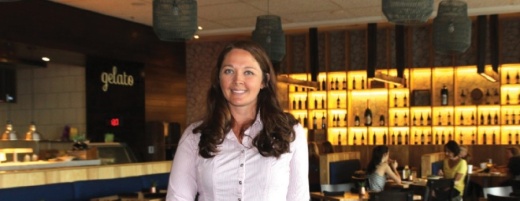 Managing partner Dana Dupree oversaw operations at the Napa Flats restaurant in Four Points. (Community Impact Newspaper staff) 