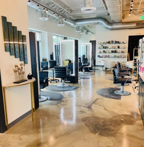 The new East Shore salon will open in The Woodlands later this month. (Courtesy Newcor Commercial Real Estate)
