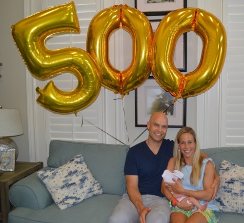 Tomball-based New Life Adoptions celebrated placing a child into an adoptive family for the 500th time Aug. 18, the nonprofit adoption agency announced Aug. 19. (Courtesy New Life Adoptions)