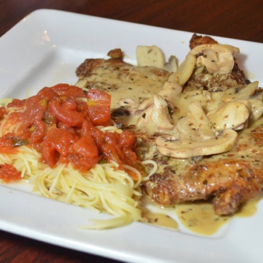 The restaurant offers a variety of Italian dishes. (Courtesy Marsalas Italian Grill)