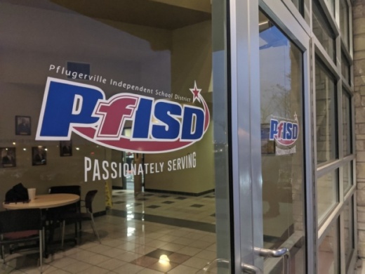 The Pflugerville ISD board of trustees formally adopted a fiscal year 2020-21 budget and tax rate Aug. 20. (Iain Oldman/Community Impact Newspaper)