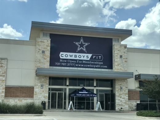 Cowboys Fit Pflugerville will include a cycling studio, basketball court, indoor and outdoor pools, a 40-yard turf and group fitness classes, among other amenities. (Kelsey Thompson/Community Impact Newspaper)
