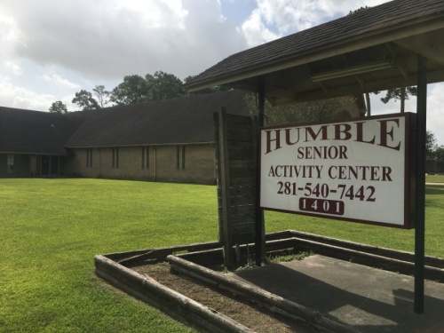 The Humble Senior Activity Center, which provides free services to the area's elderly population, will be demolished by the end of 2020. (Kelly Schafler/Community Impact Newspaper)
