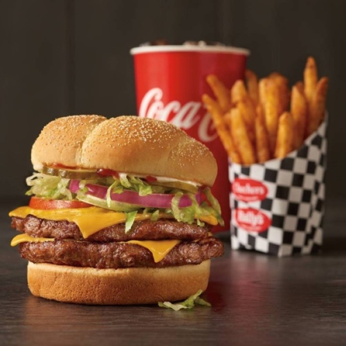 Checkers serves burgers and fries, among other items. (Courtesy Checkers and Rally's)