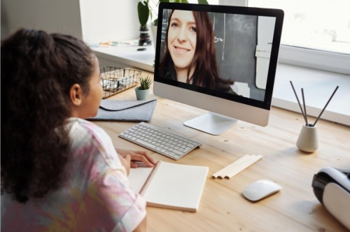 Pflugerville ISD officials say they are prioritizing real-time virtual interactions this fall to best replicate in-person lessons for language learners. (Courtesy Canva)