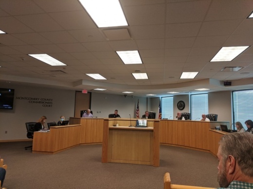 Montgomery County commissioners met Sept. 8 for a regular and special court session. (Eva Vigh/Community Impact Newspaper)