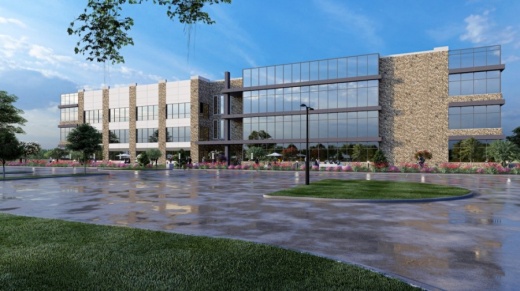 RPM xConstruction is building a new headquarters in McKinney. (Rendering courtesy RPM xConstruction)