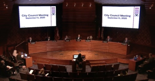 The Frisco City Council unanimously approved the fiscal year 2021 budget and tax rate at its Sept. 15 after months of planning and discussion. (Screenshot courtesy city of Frisco)