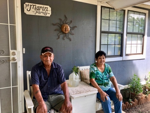 Enrique Marin moved to the San Jose neighborhood in 1958 after he met and married Julia, who was raised there. (Sally Grace Holtgrieve/Community Impact Newspaper)