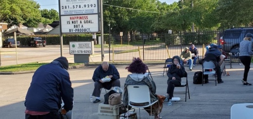 Hope Impacts has expanded its services to the Richmond and Rosenberg areas and is operating from an open space in their parking lot in order to follow CDC guidelines. (Courtesy Hope Impacts)