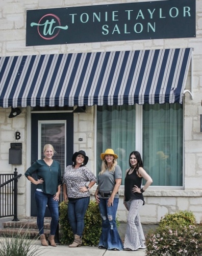 Tonie Taylor Salon opened in Gruene Lake Village on Sept. 20. (Courtesy Tonie Taylor Salon)
