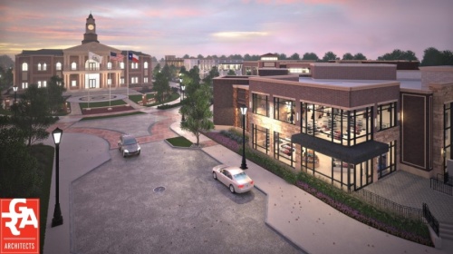A new development by Integrity Group LLC will bring a mixed-use building into the heart of Old Roanoke with retail, restaurants and covered parking. (Courtesy of Integrity Group LLC)