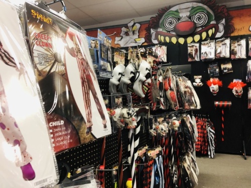 Spirit Halloween, located near Hwy. 377 and North Tarrant Parkway, has a large selection of Halloween costumes and decorations for all ages. (Ian Pribanic/Community Impact Newspaper)