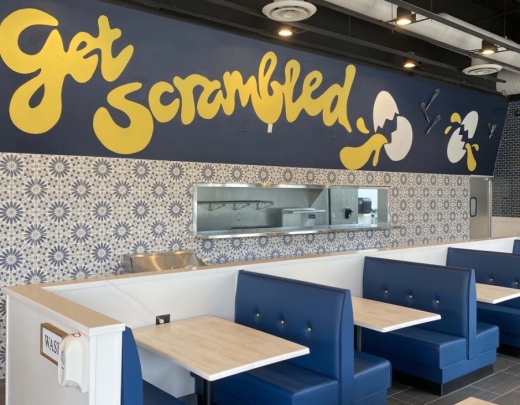 The restaurant specializes in classic American dishes with a modern twist. (Courtesy Scrambler Cafe)