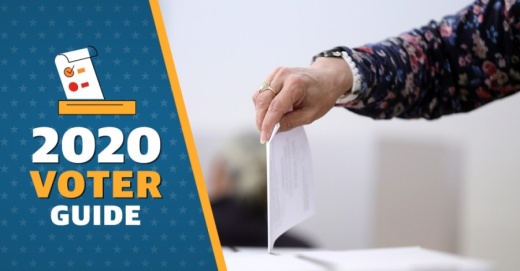 ballot box, 2020 voter guide