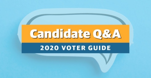 Candidates Robert Chody and Mike Gleason speak on why they are the best candidate and how they will tackle COVID-19 recovery efforts. (Community Impact Newspaper staff)