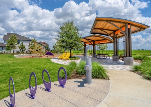 Live Oak Park opened recently in the Parkland Village section of Bridgeland in Cypress. (Courtesy Howard Hughes Corp.)