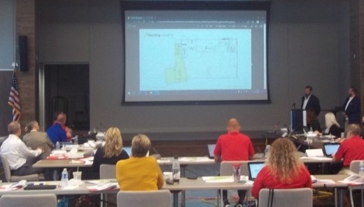 presentation at meeting