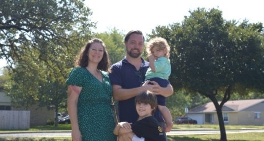 Northwest Austin residents Haley and Derek Law will open Slackers Brewing Co.—Anderson Mill's first brewery—in spring 2021. (Iain Oldman/Community Impact Newspaper)