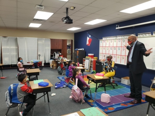 Fort Bend ISD elementary students began returning for face-to-face learning Sept. 28-Oct. 2. (Courtesy Fort Bend ISD)